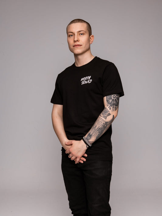 NS T-shirt - Black Ice Northsquad