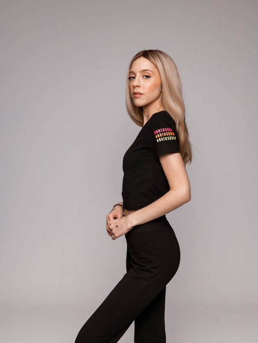 NS Airborne Cropped T-shirt - Neon Northsquad