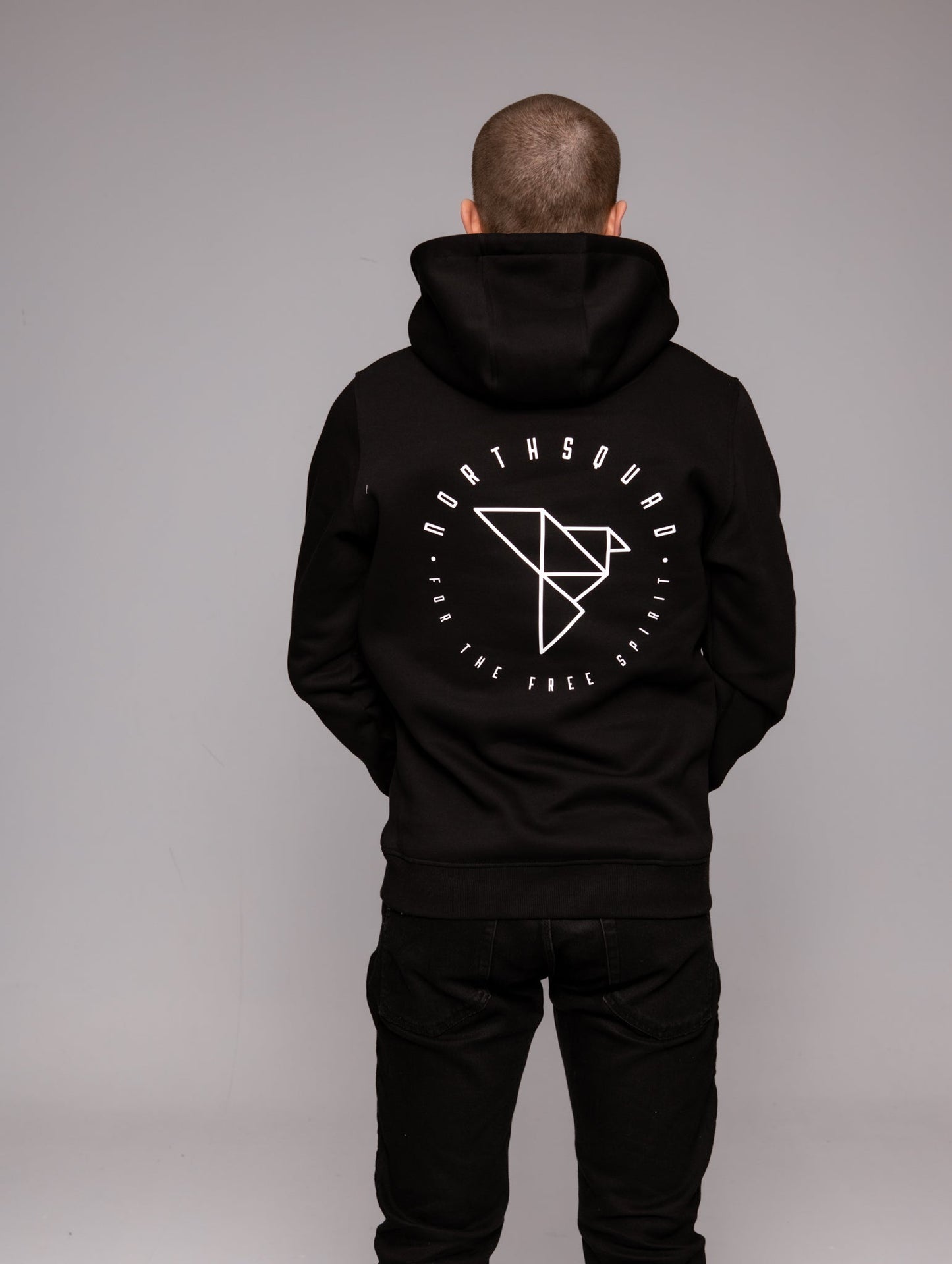 NS Hover Hoodie - Black Ice Northsquad