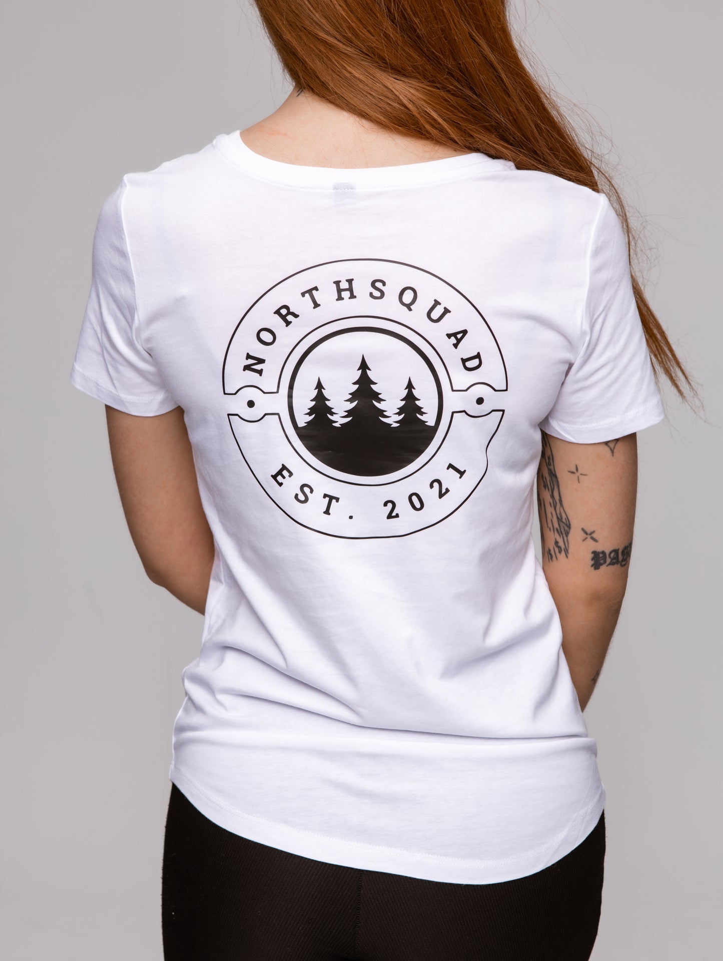 NS Woodland T-shirt - Snow - Northsquad