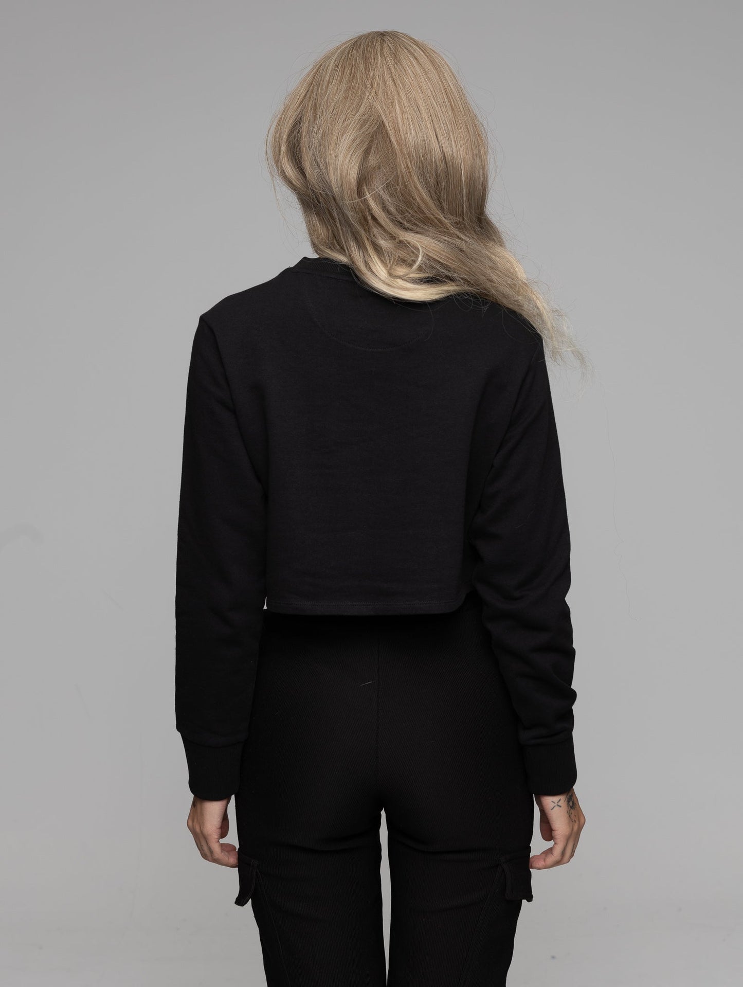 NS Invictus Cropped Top - Black Ice Northsquad