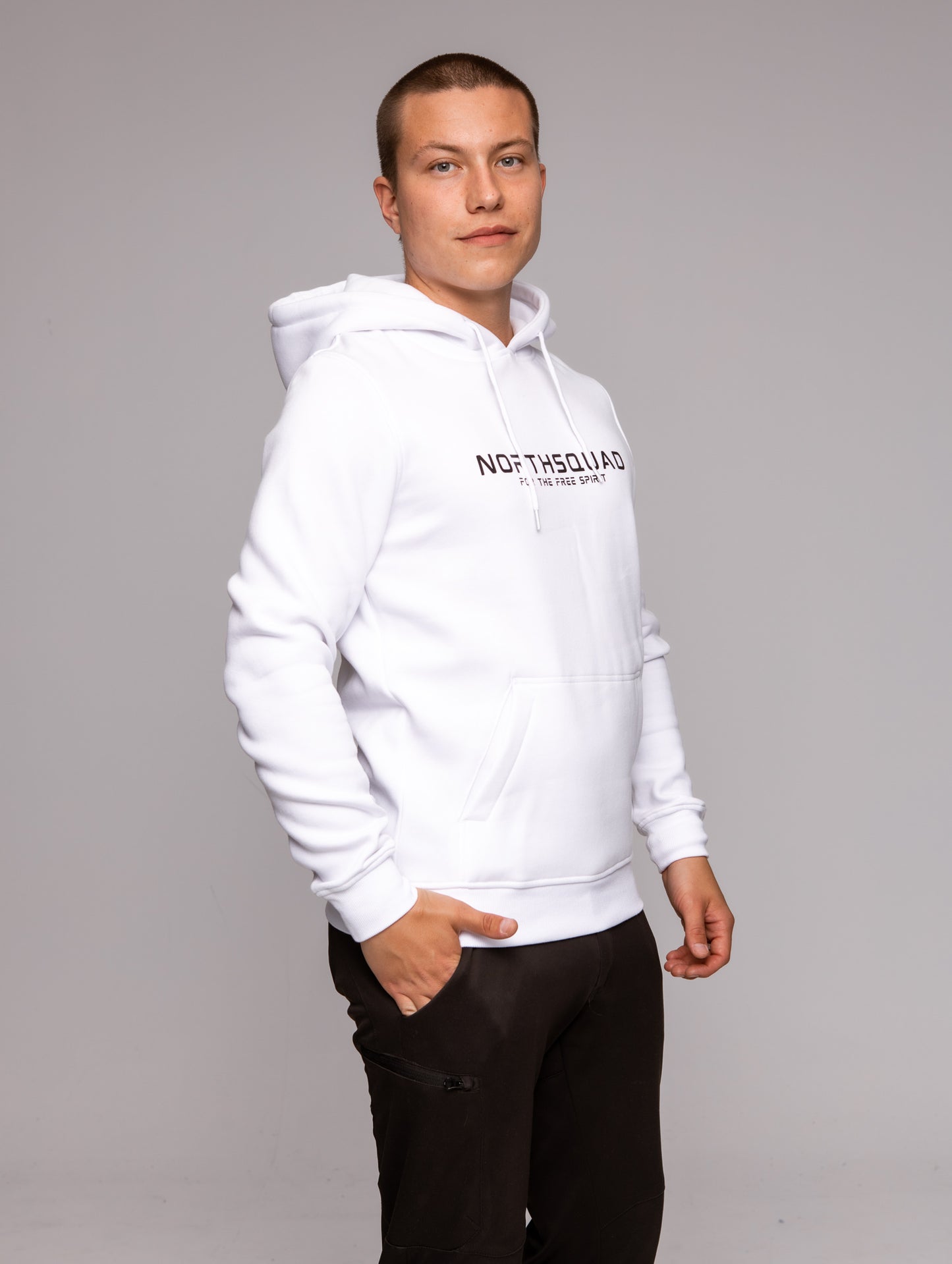 NS Invictus Hoodie - Snow - Northsquad