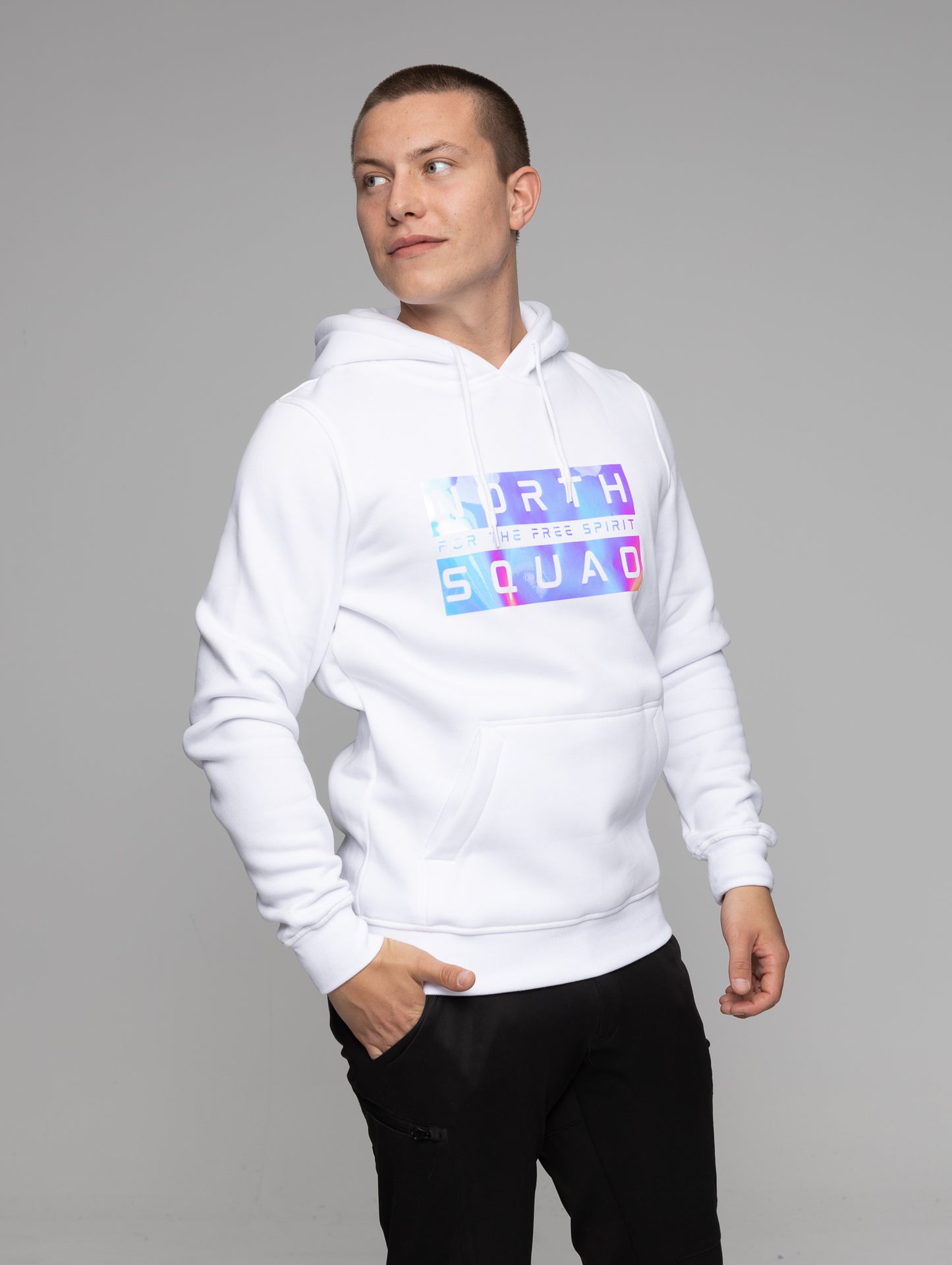 NS Spectrum Hoodie - Snow - Northsquad