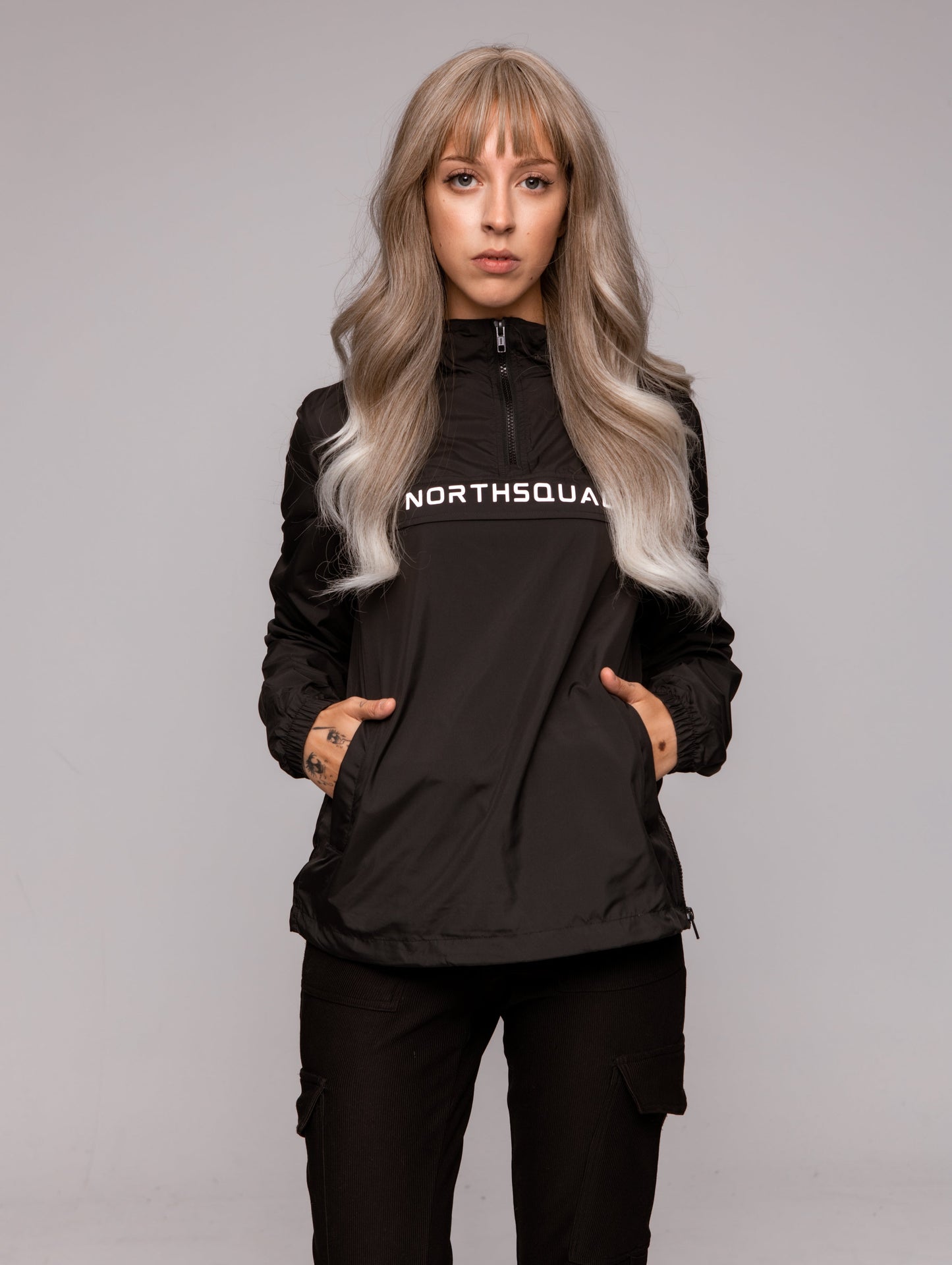NS Hurricane Anorak - Black Ice Northsquad