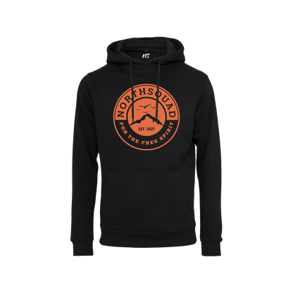 NS Ascend Hoodie i Black Ice – fram