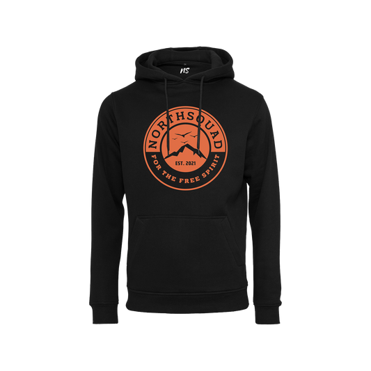 NS Ascend Hoodie i Black Ice – fram