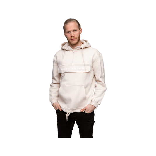 NS Hailstorm Hoodie i Sand – fram