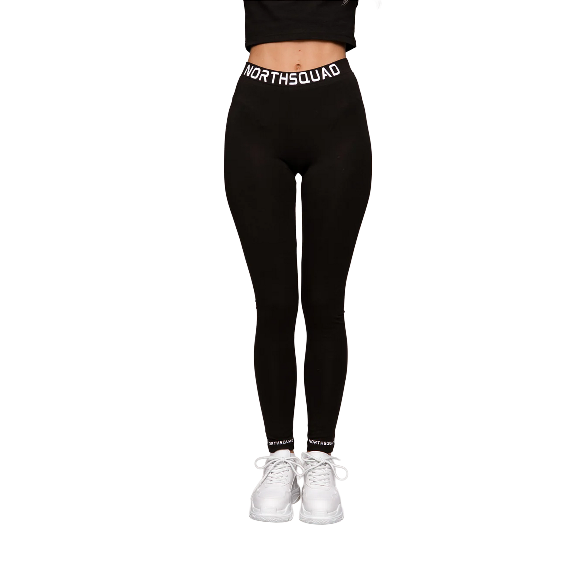 NS Invictus Leggings i Black Ice – fram