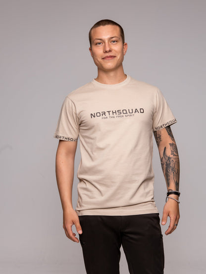 NS Invictus T-shirt i Sand – produktbild