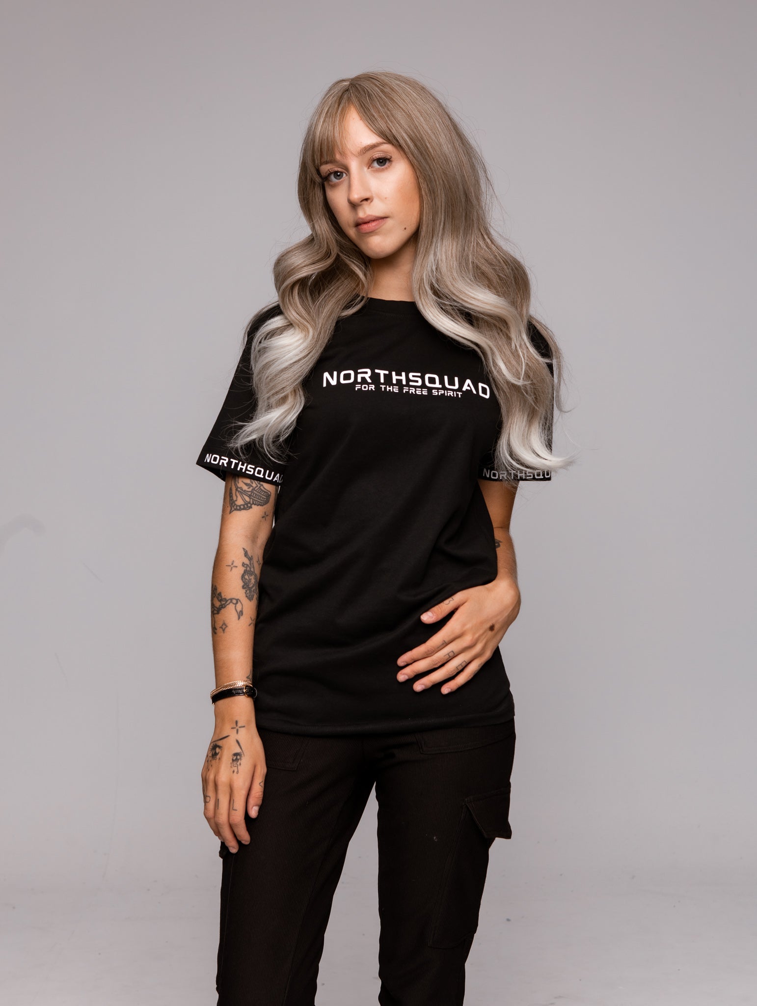 NS Invictus T-shirt i Black Ice – produktbild