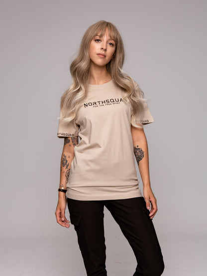 NS Invictus T-shirt i Sand – produktbild