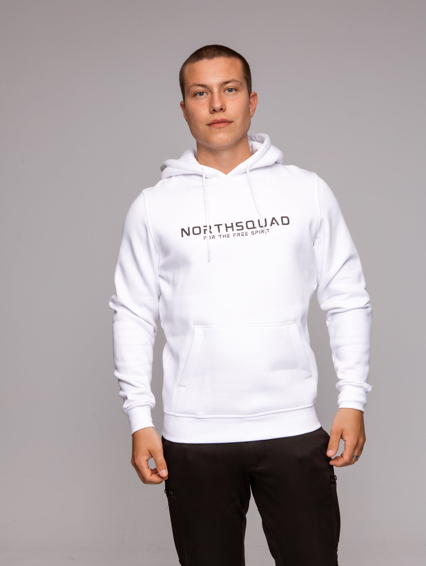 NS Invictus Hoodie i Snow – produktbild