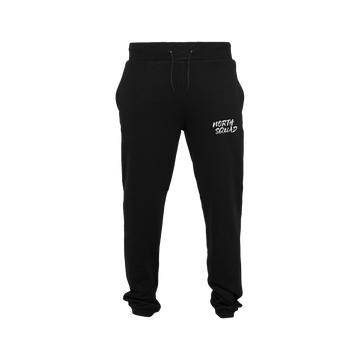 NS Sweatpants i Black Ice – fram