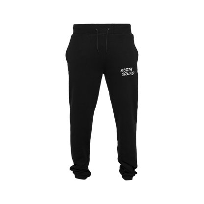 NS Sweatpants i Black Ice – fram