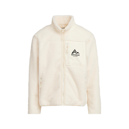 NS Zephyr Sherpa-jacka i Sand – fram