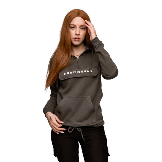 NS Thunderstorm Hoodie i Forest – fram
