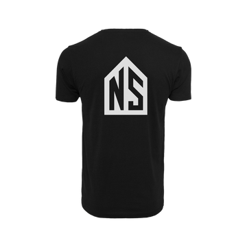 NS Boreal T-shirt i Black Ice – rygg