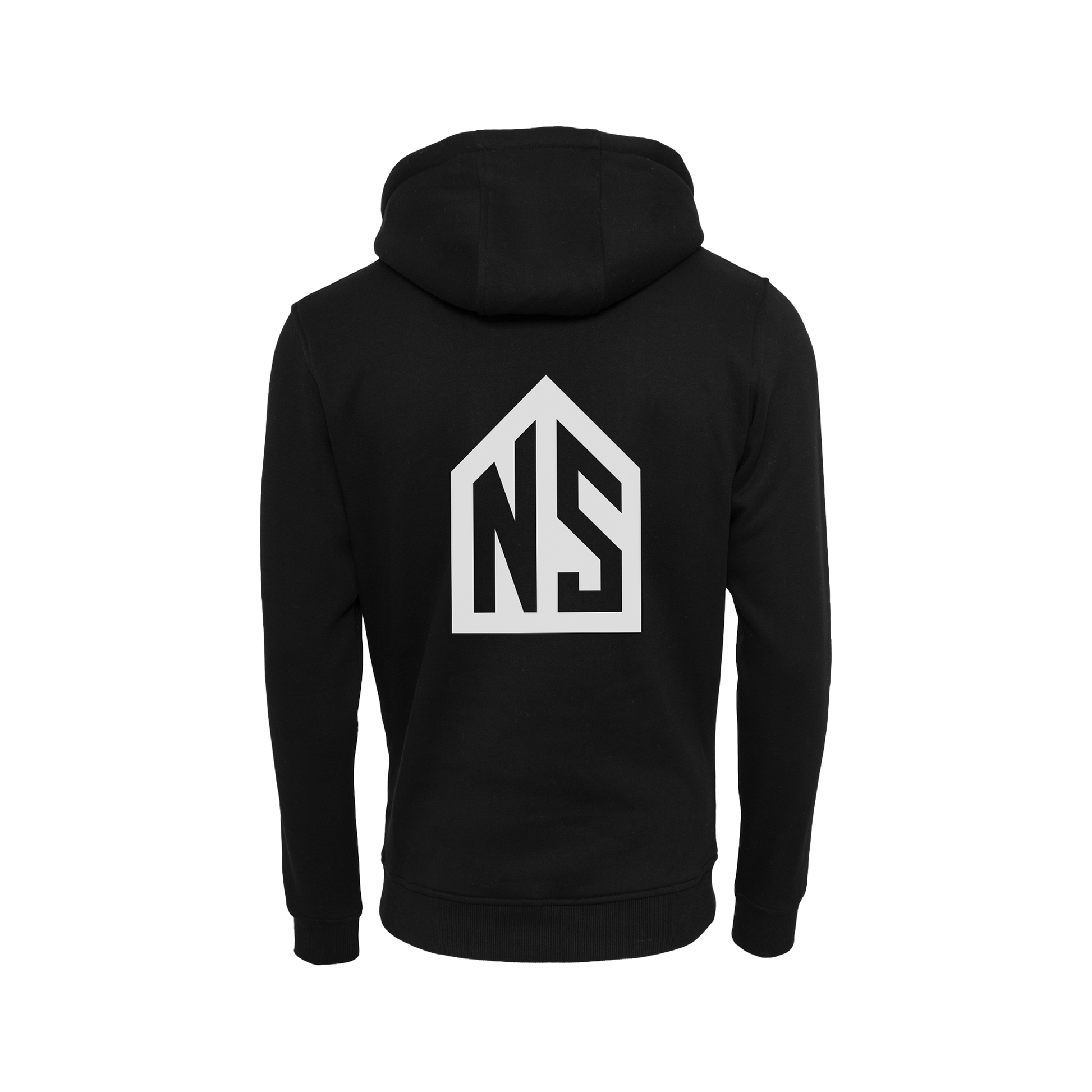 NS Boreal Hoodie i Black Ice – rygg