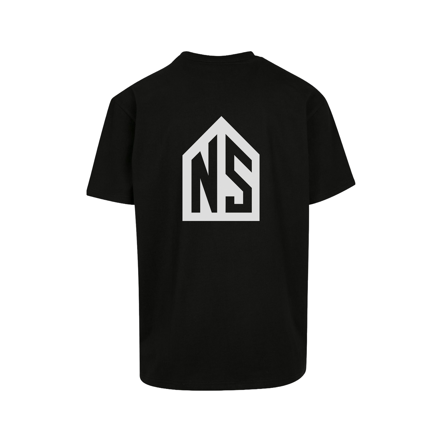 NS Boreal Oversize T-shirt i Black Ice – rygg