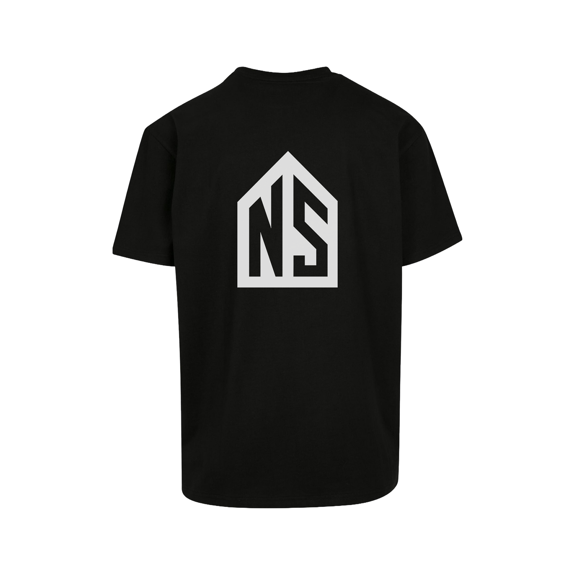 NS Boreal Oversize T-shirt i Black Ice – rygg