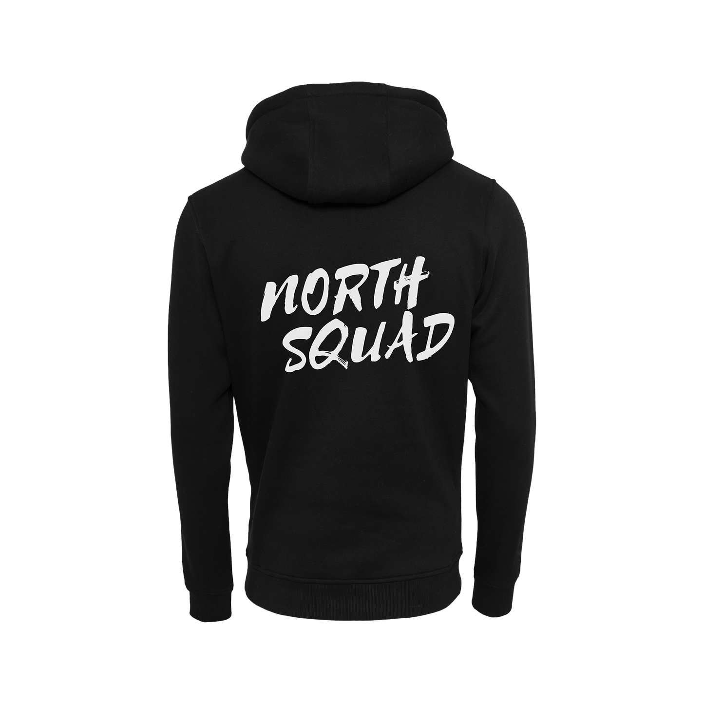 NS Hoodie – rygg med Northsquad-logga