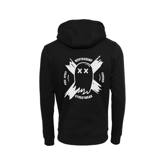 NS Afterlife Hoodie – rygg med tryck