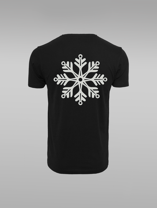 NS Snowflake T-shirt - Black Ice