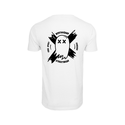 NS Afterlife T-shirt i Snow – rygg