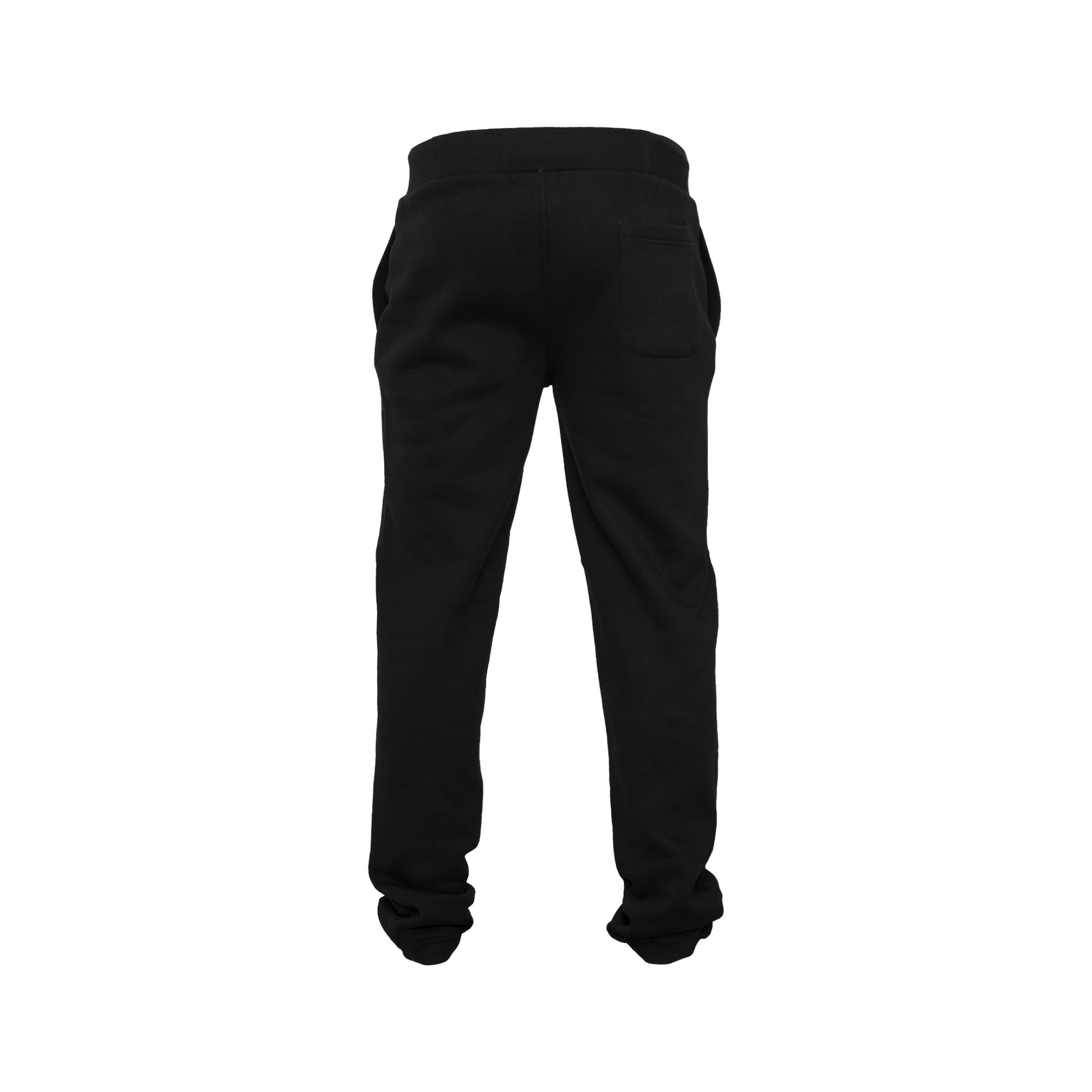 NS Signature Sweatpants i Black Ice – rygg