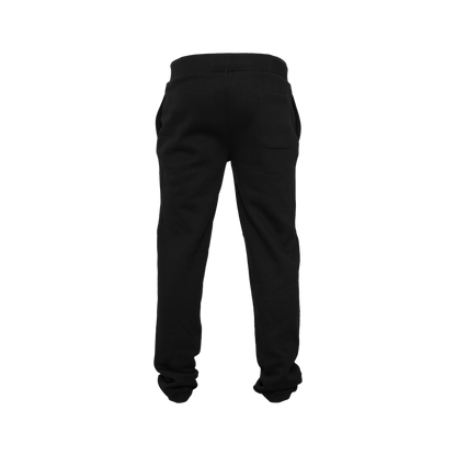 NS Signature Sweatpants i Black Ice – rygg