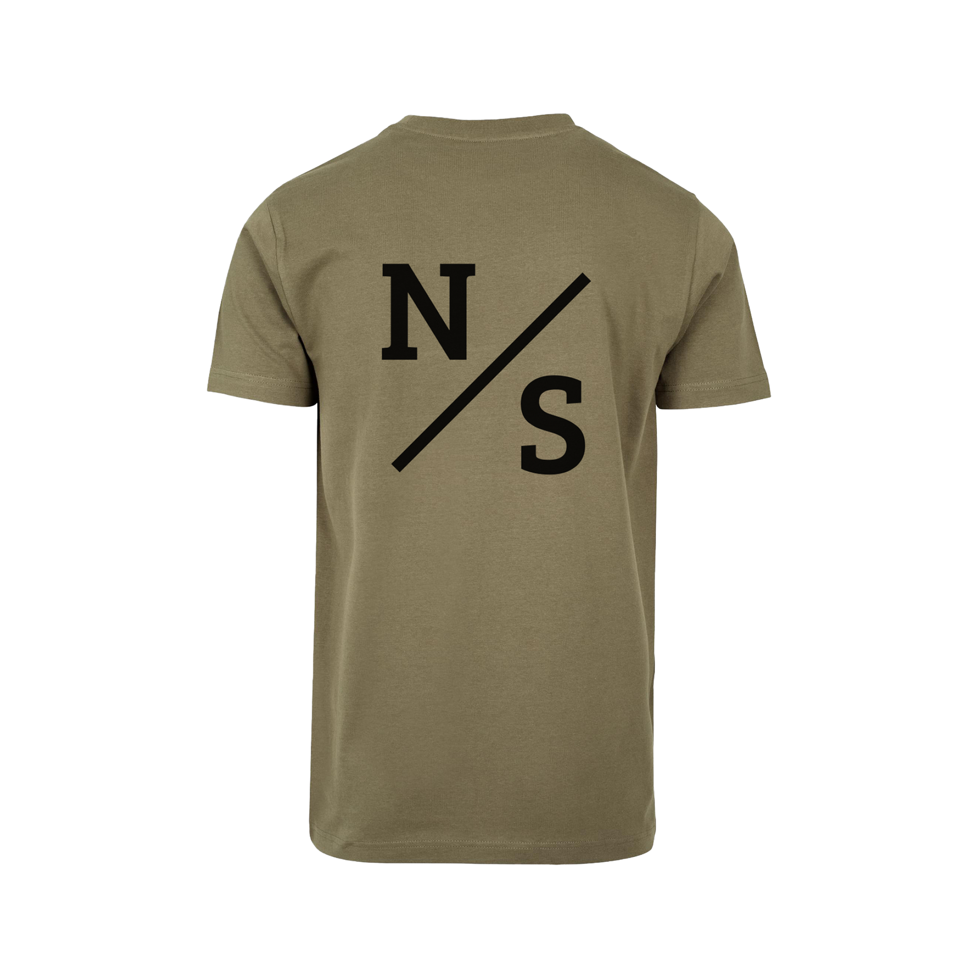 NS Slash T-shirt i Forest – rygg