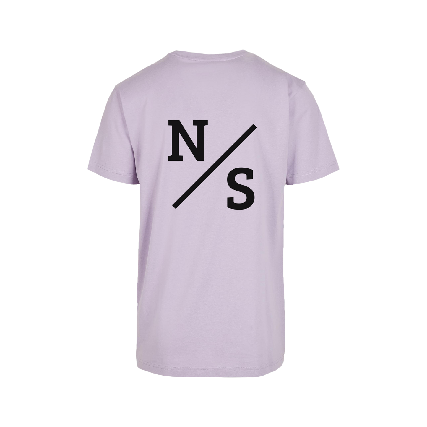 NS Slash T-shirt i Purple Rain – rygg