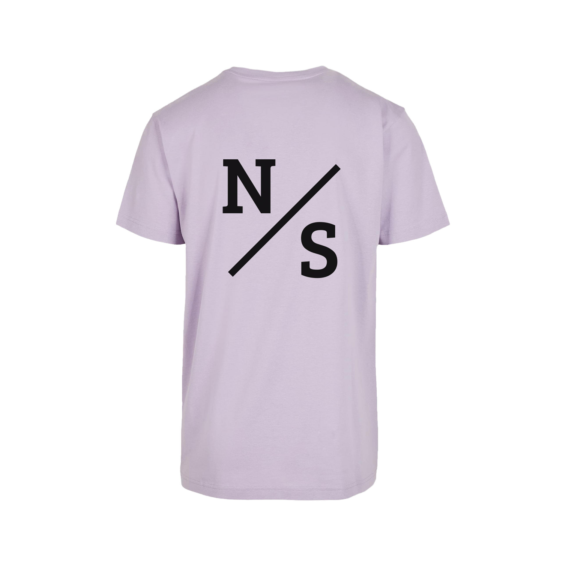 NS Slash T-shirt i Purple Rain – rygg