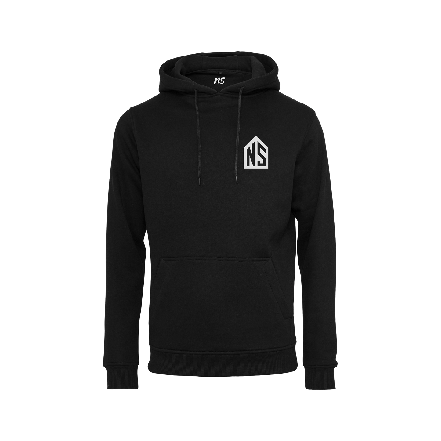 NS Boreal Hoodie i Black Ice – fram
