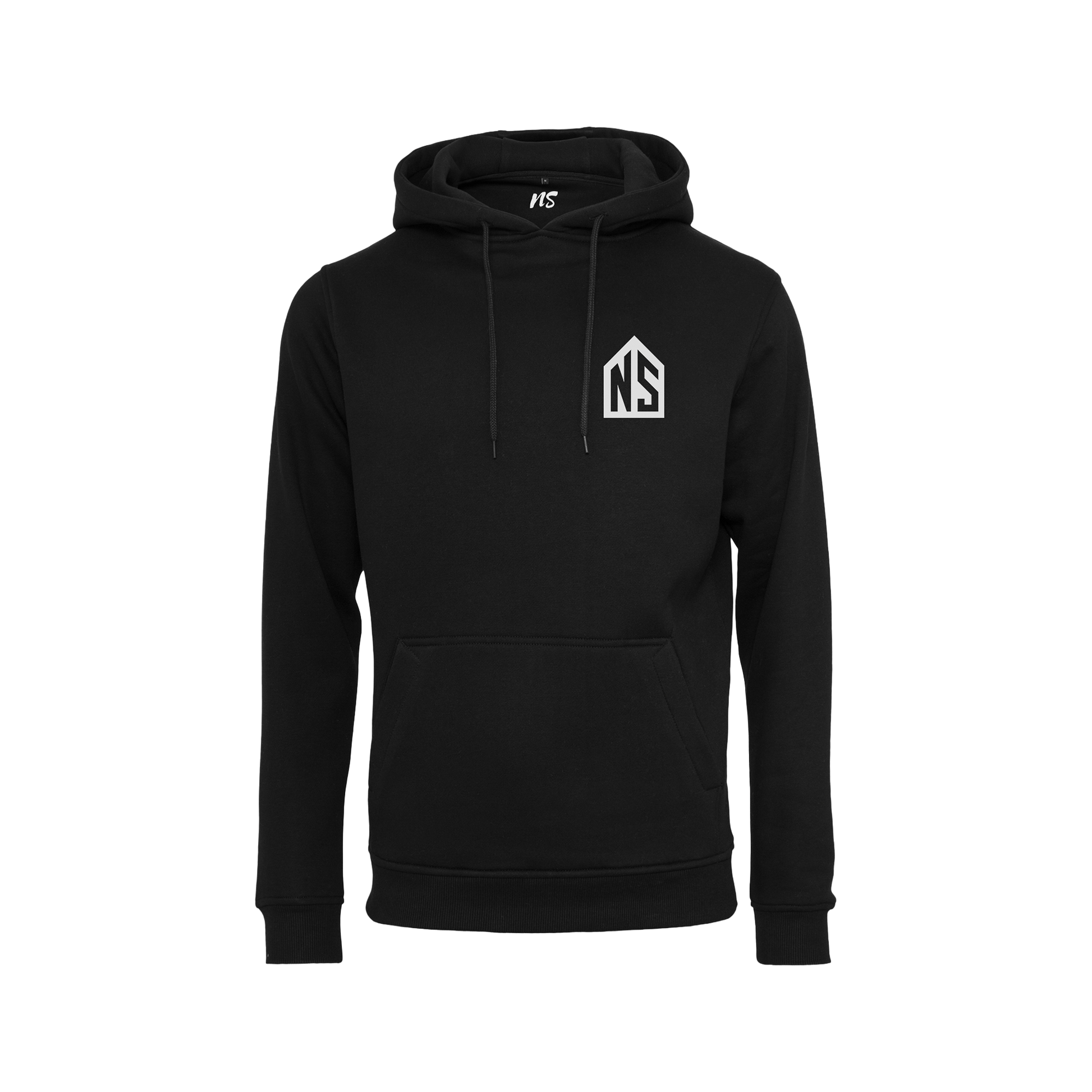 NS Boreal Hoodie i Black Ice – fram