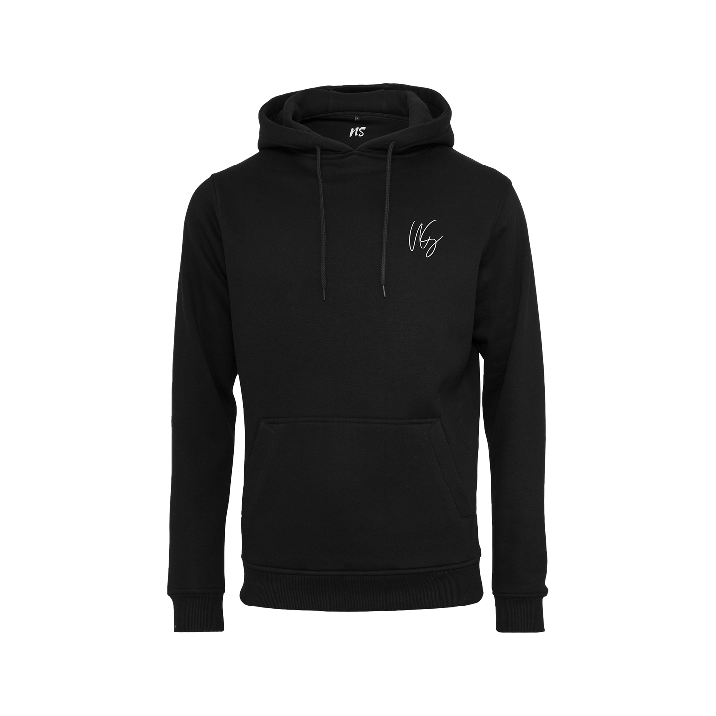 NS Bohemian Hoodie i Black Ice – fram