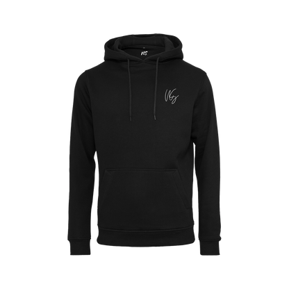 NS Bohemian Hoodie i Black Ice – fram