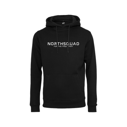 NS Invictus Hoodie i Black Ice – fram