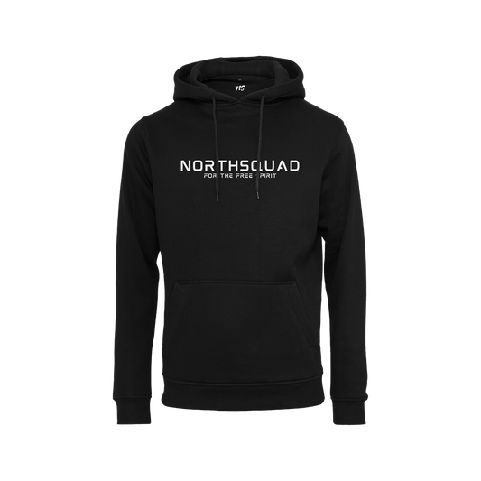 NS Invictus Hoodie i Black Ice – fram