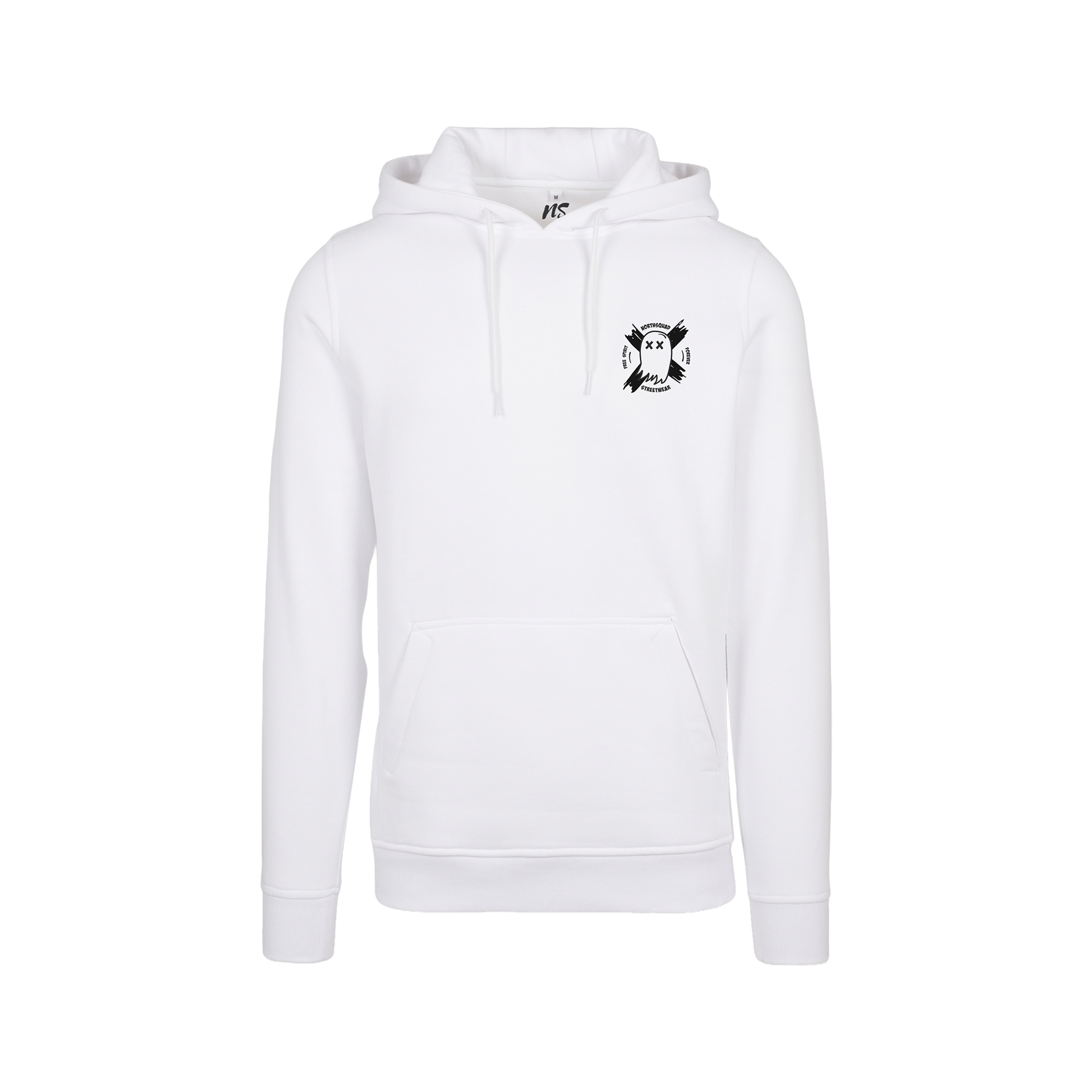 NS Afterlife Hoodie i Snow – fram