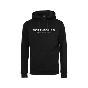 NS Invictus Hoodie i Black Ice – fram