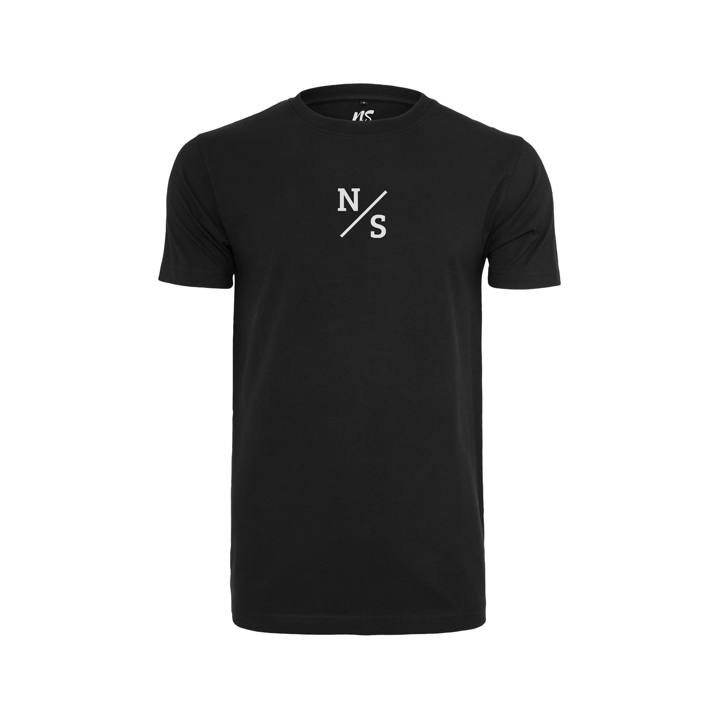 NS Slash T-shirt i Black Ice – fram