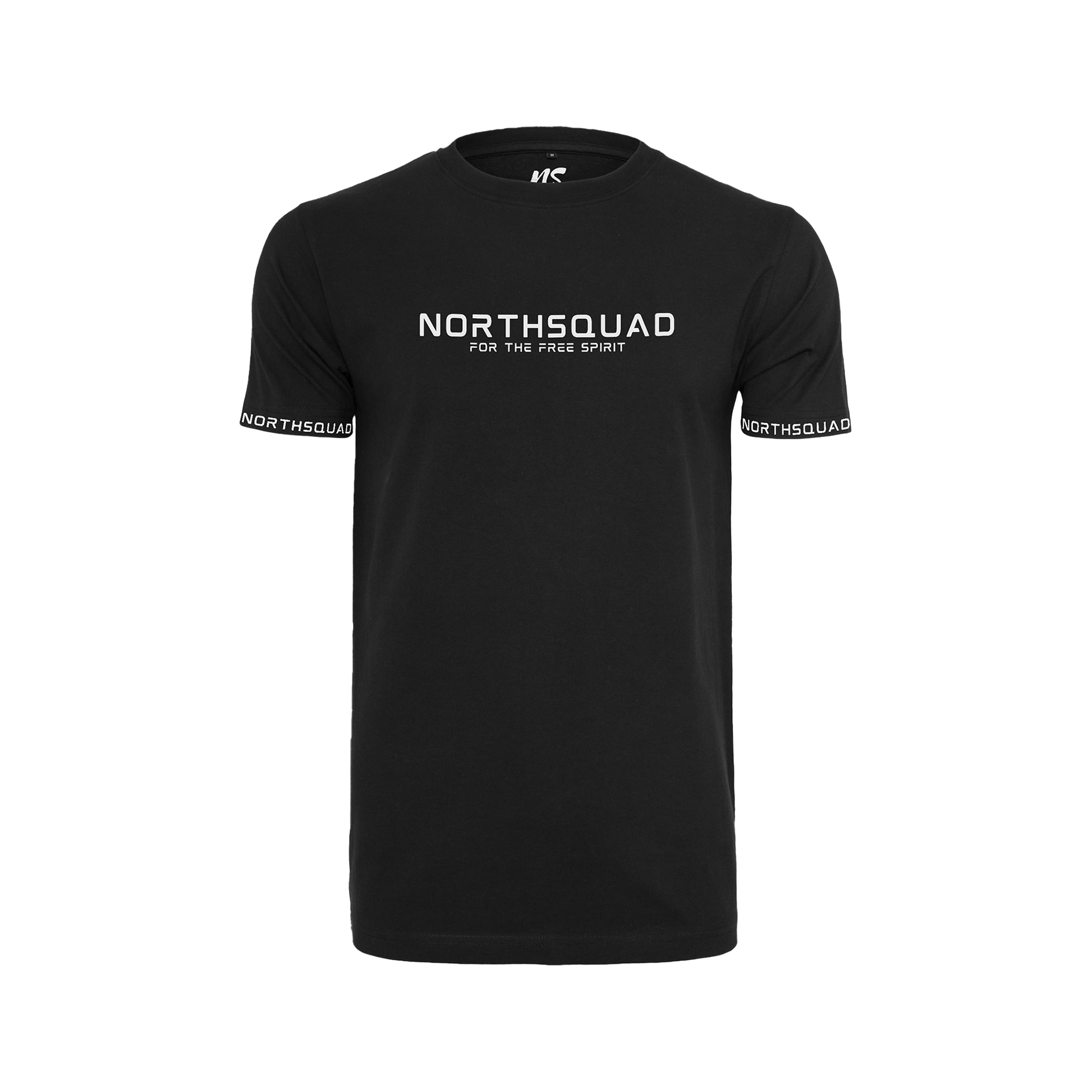 NS Invictus T-shirt i Black Ice – fram