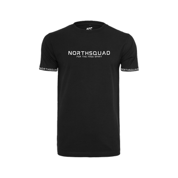 NS Invictus T-shirt i Black Ice – fram