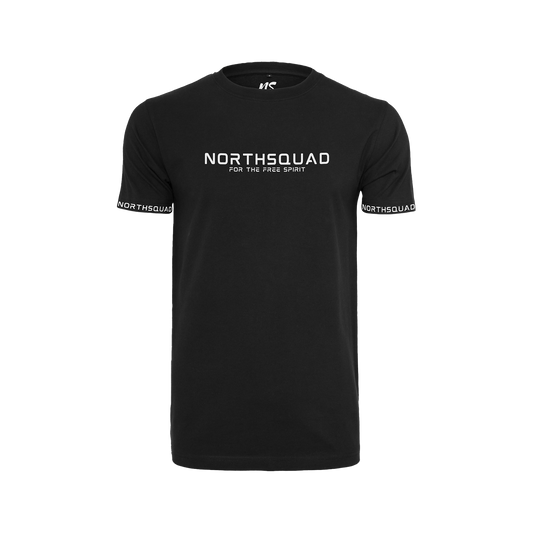 NS Invictus T-shirt i Black Ice – fram