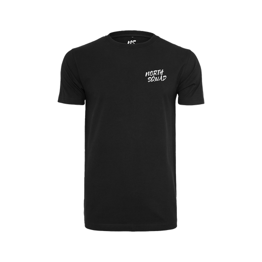 NS T-shirt i Black Ice – fram