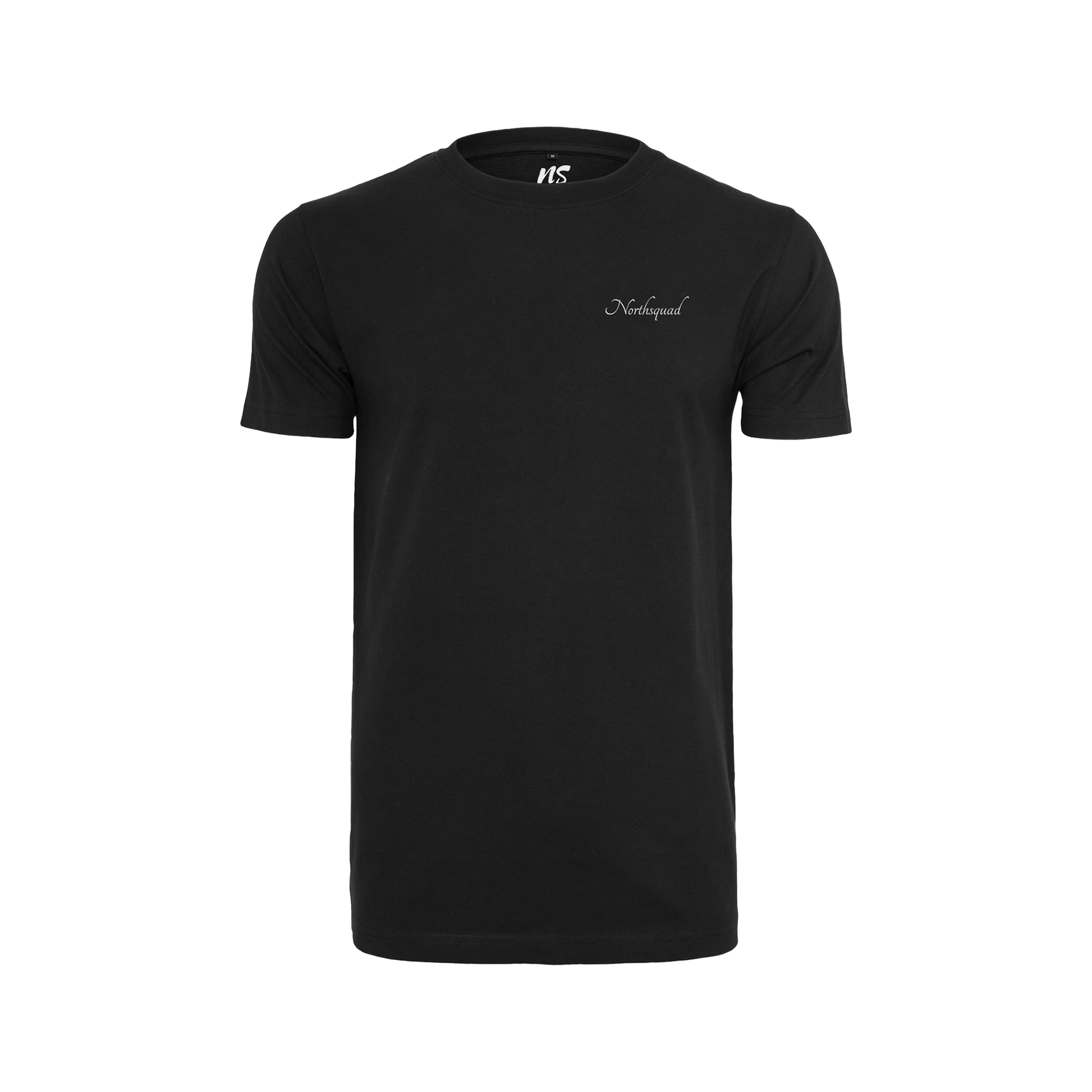 NS Snowflake T-shirt i Black Ice – fram