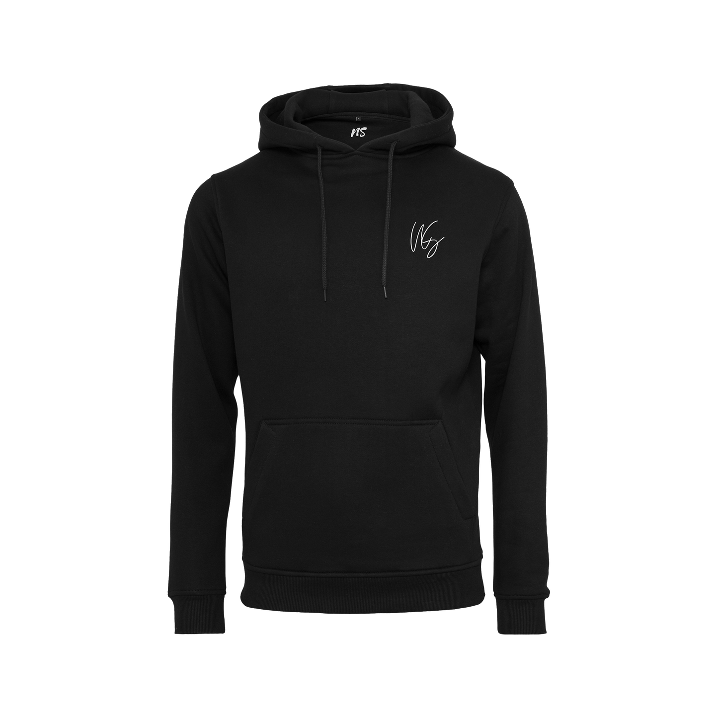 NS Rebel Hoodie i Black Ice – fram