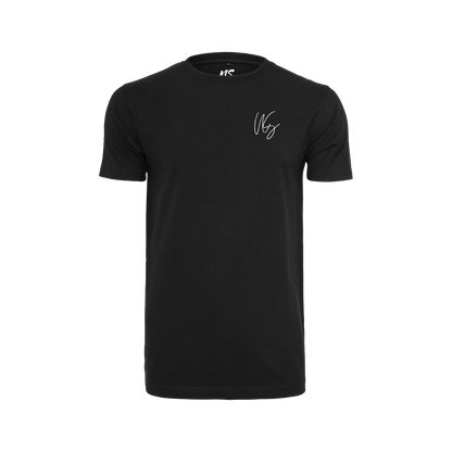 NS Rebel T-shirt i Black Ice – fram