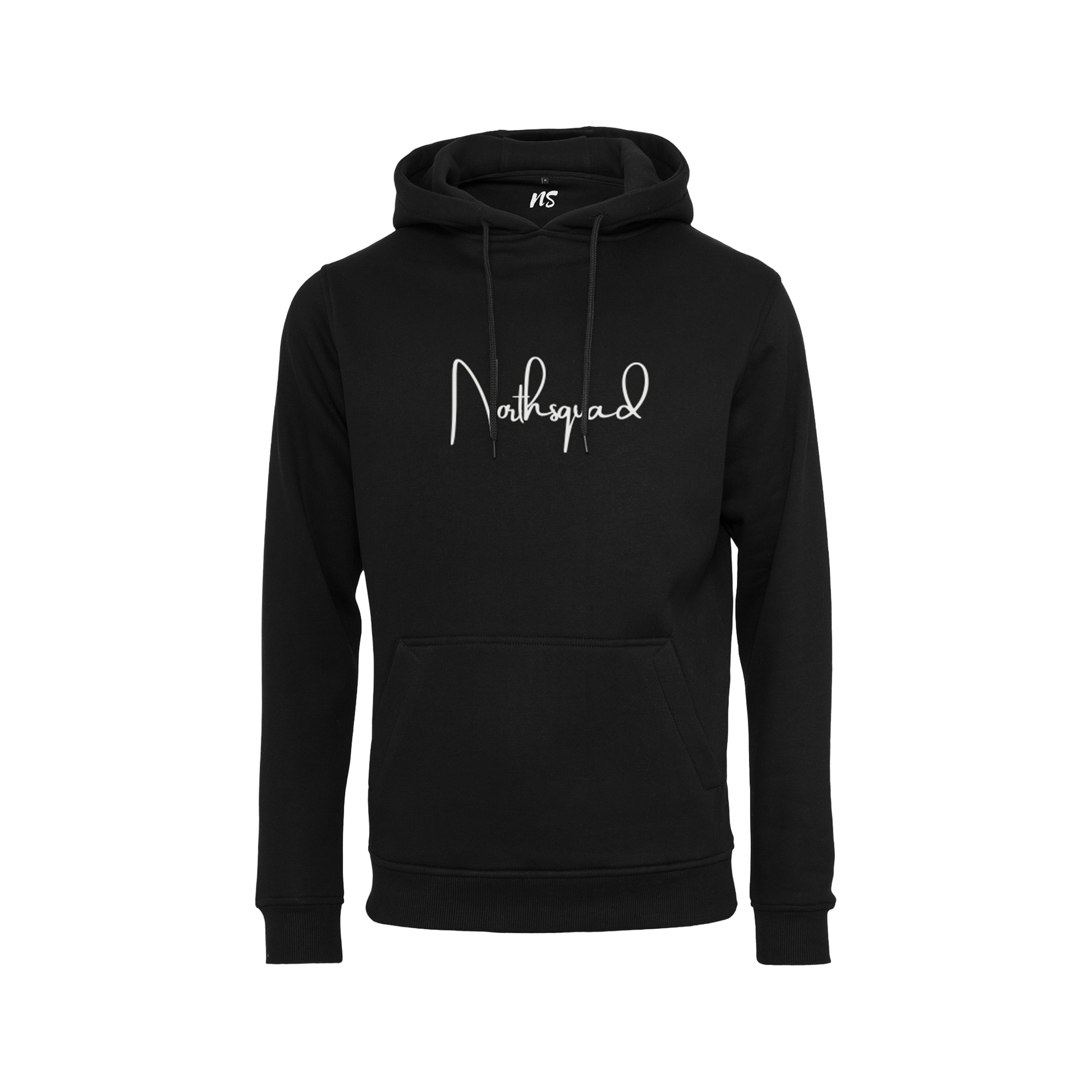 NS Rebel 2.0 Hoodie i Black Ice – fram